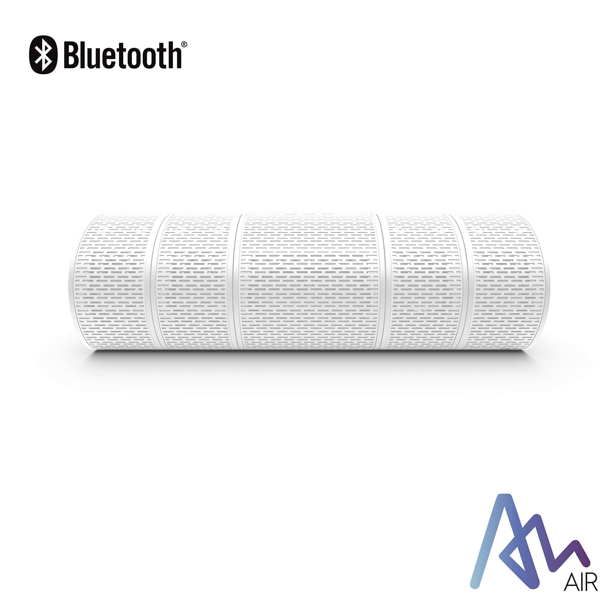 Air Audio The Worlds First Pull-Apart Wireless Bluetooth Speaker Portable Surround Sound and Multi-Room Use, White
