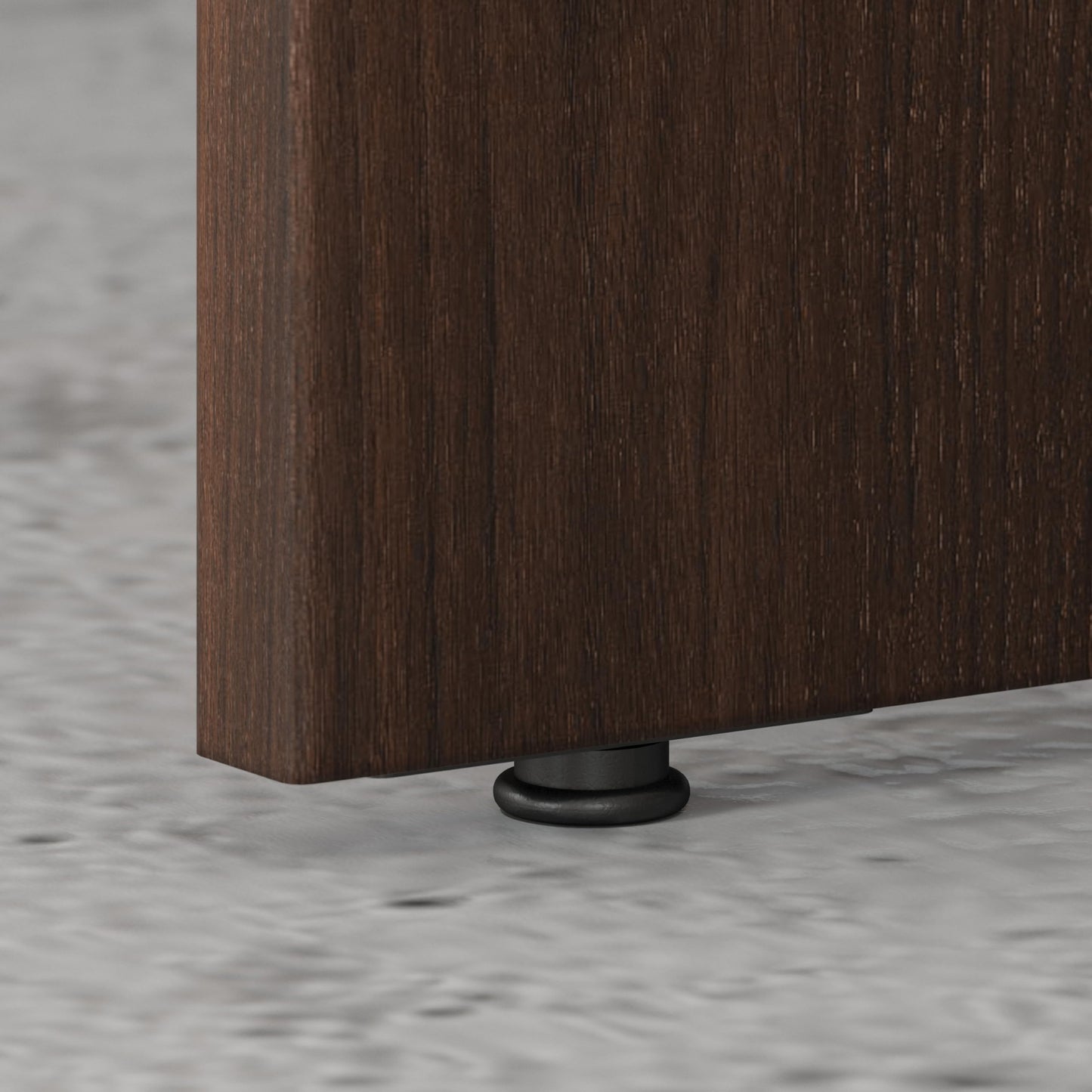 Bush Business Furniture Studio C 72W Computer Desk with Wire Management and Modesty Panel in Black Walnut, Professional Table for Home Office and Corporate Office