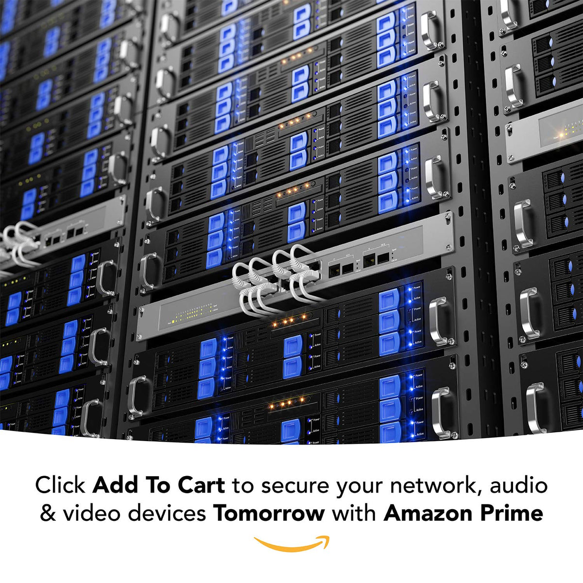 10-32 Rack Screws 50-Pack - Versatile Server Rack Accessories for Network Cabinets, Audio Mounts, Studs and Recording Studio Includes Nylon Washers. Perfect for Rackmounts