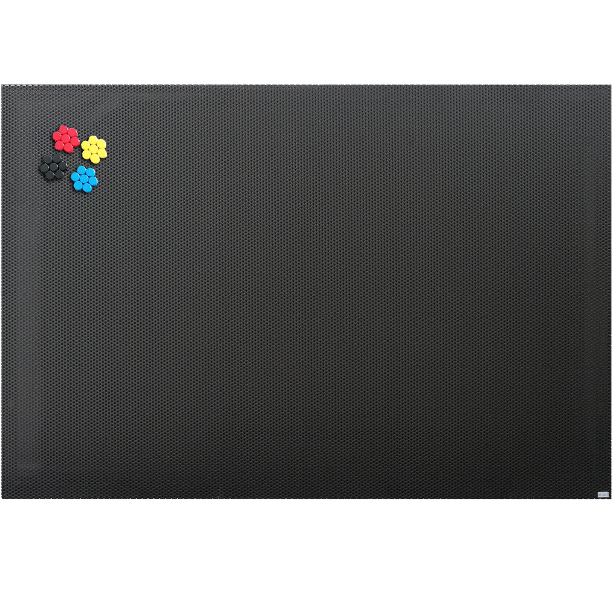 JILoffice Bulletin Board, Magnetic Board 36 x 24 Inch, Great Wall Mounting Board with 40 Magnets, Decorative Board for Photos and Messages for Office Home and School
