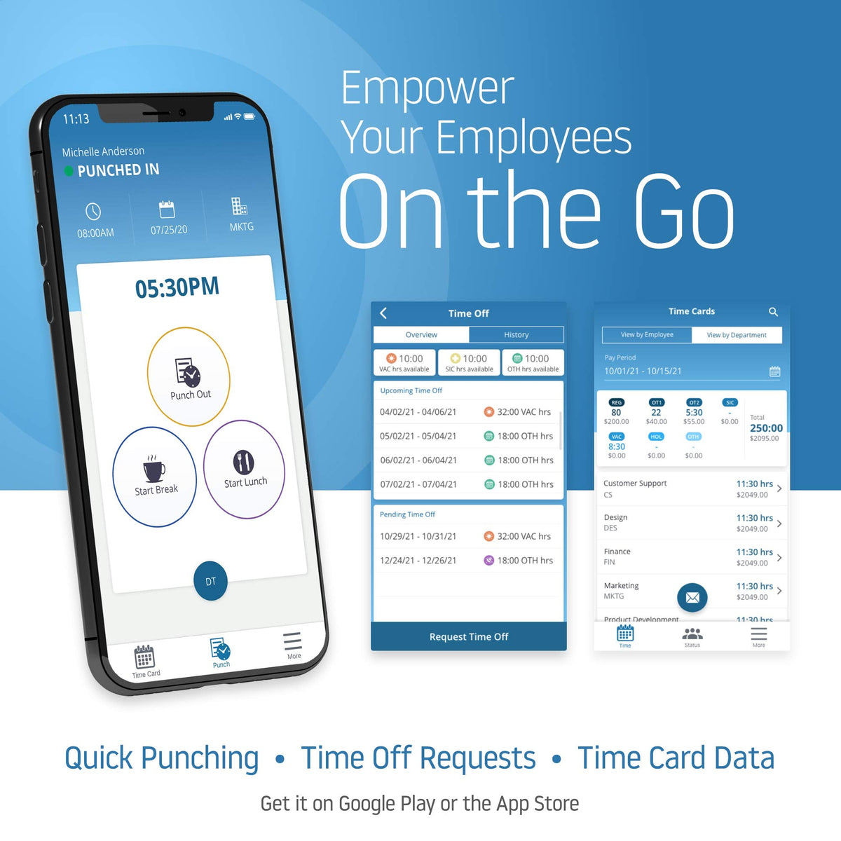 uAttend Touch-Free Voice Control and Facial Recognition Time Clock System for Employees and Small Businesses (DR2000)