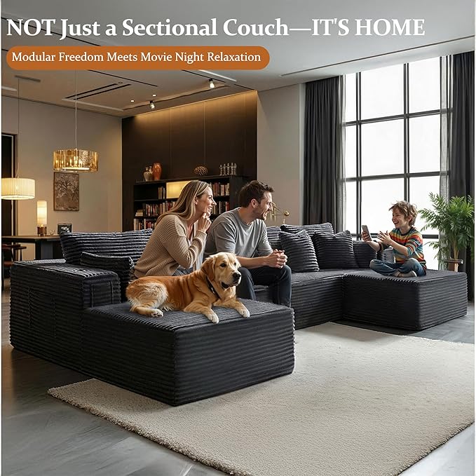30" Cloud Sectional Couch Single Seat