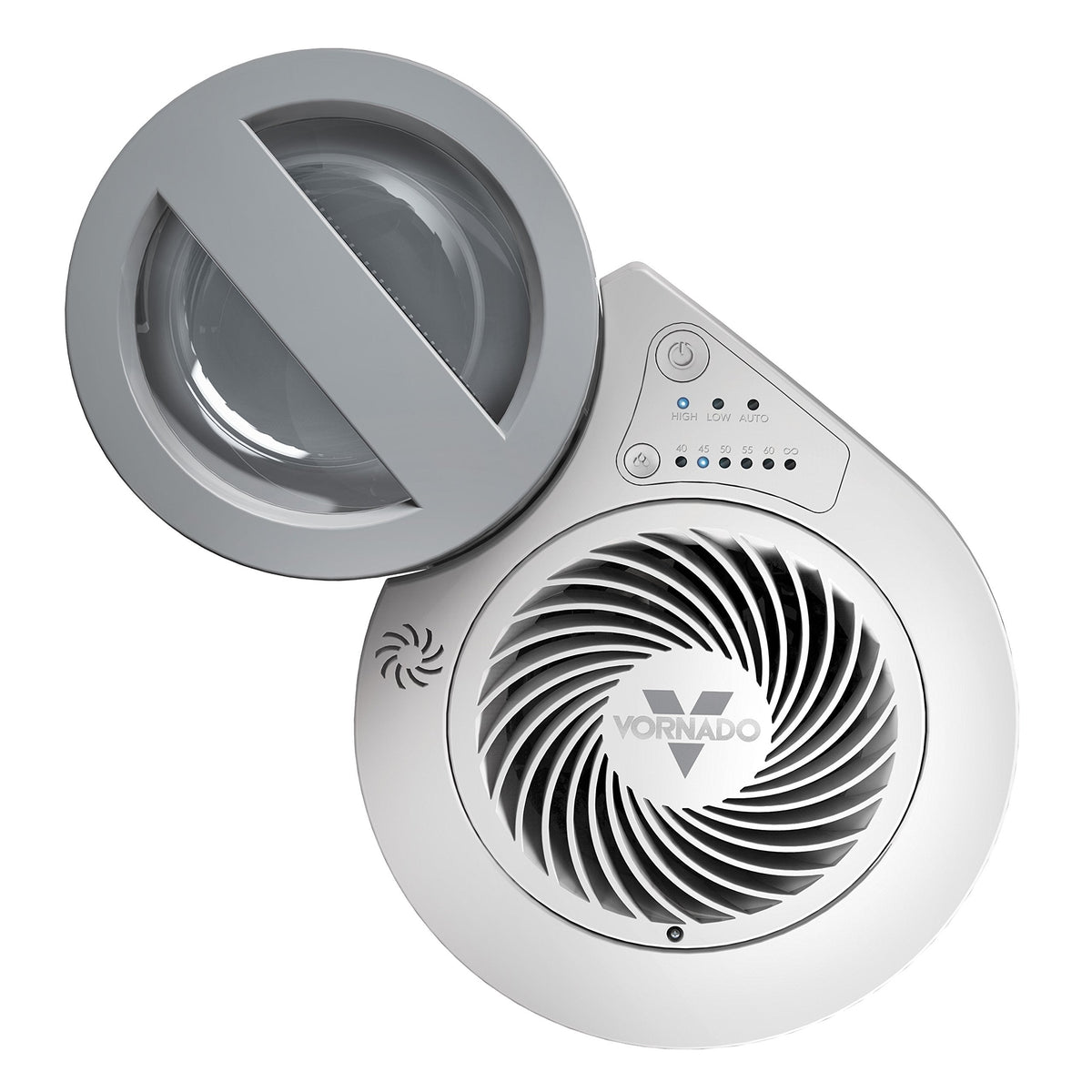 Vornado EV100 Evaporative Whole Room Humidifier with SimpleTank, Easy-Fill, 1 Gallon Capacity, 2 Speeds, Electronic Humidistat, Antimicrobial Treated Wick, Perfect for Home, Bedroom, and Living Room
