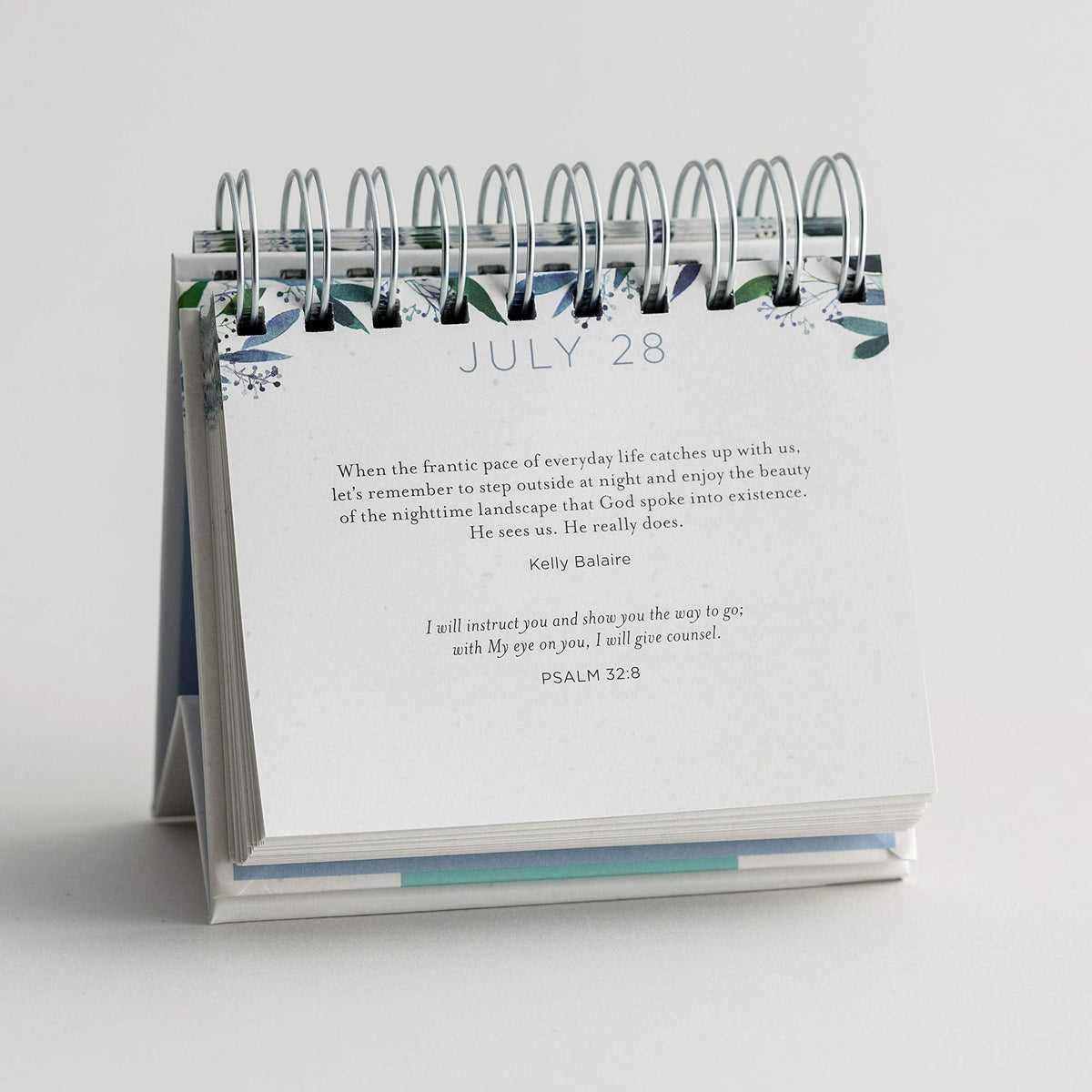 DaySpring - A Moment To Breathe: 366 Devotional Thoughts That Meet You in Your Everyday Mess: An Inspirational DaySpring DayBrightener - Perpetual Calendar, 1.5" x 5.5" x 5.5" (90857)