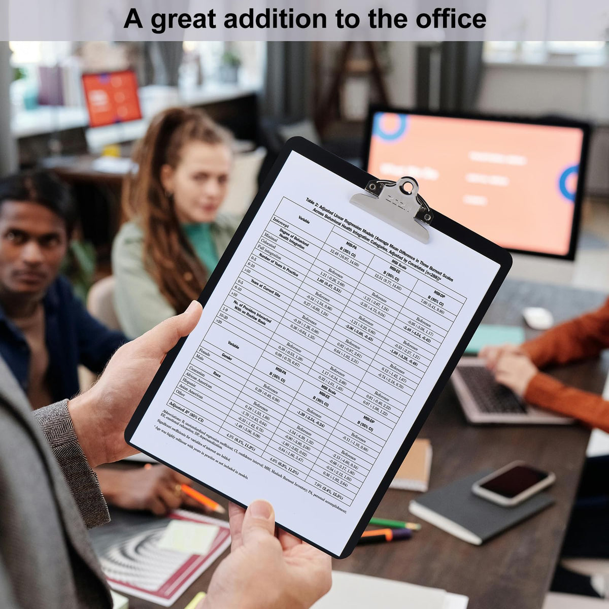 ZCZN Metal Clipboard, 6 Pack Heavy Duty Aluminum Clipboards 12 x 9 Inches, A4 Letter Sizer Document Holder with High Capacity Clip, Suitable for School, Office, Jobsite or Medical Staff, Black