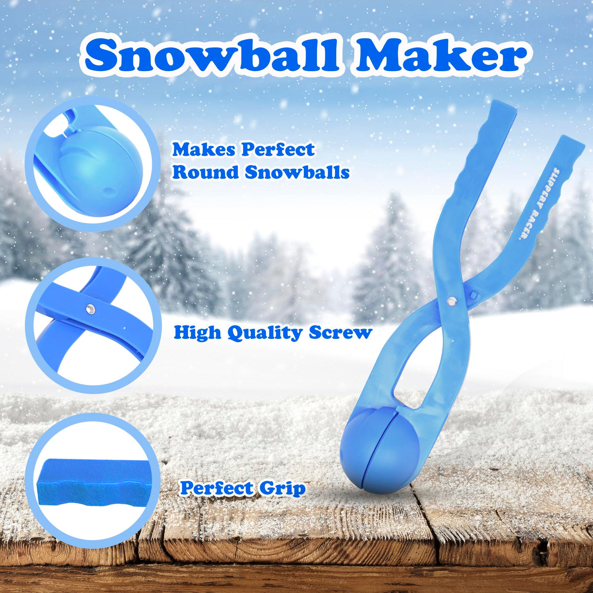 Slippery Racer Happy Snowball Maker (Red)