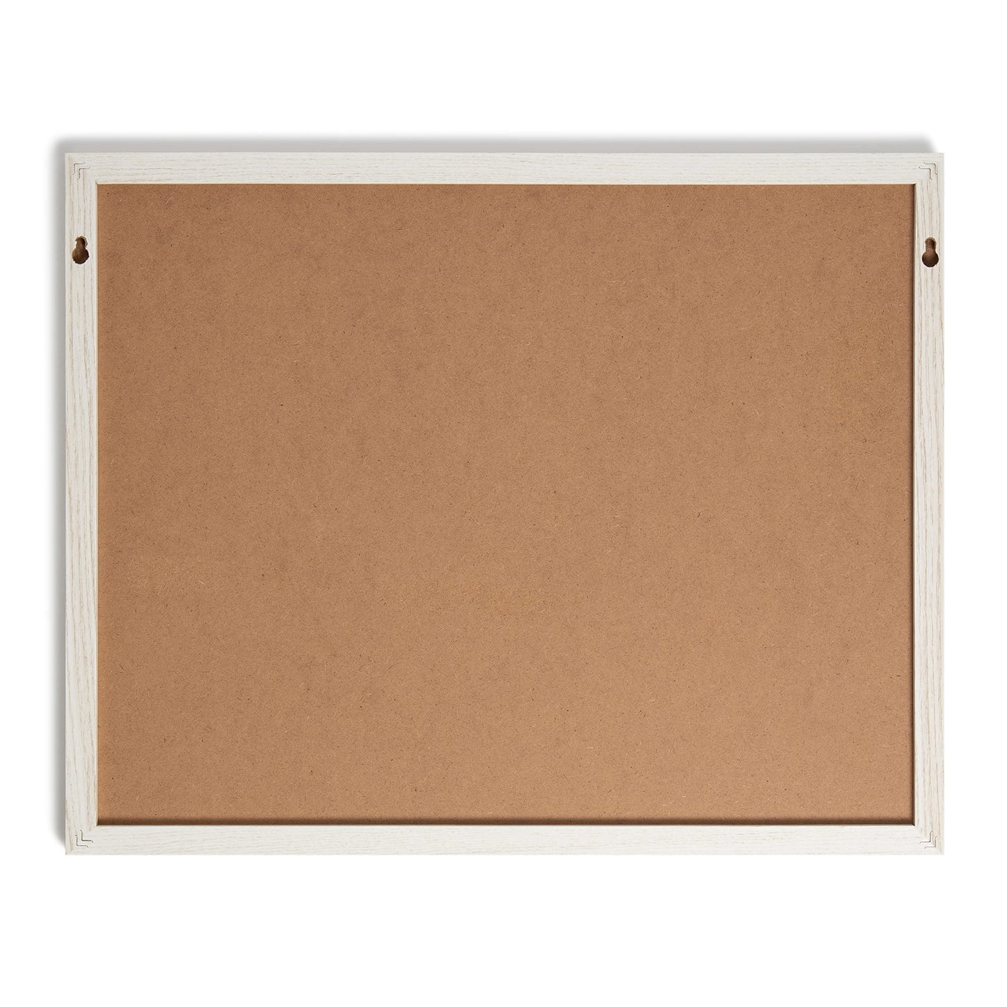 U Brands White Wash Frame Chalkboard Calendar White Board Set, Office Supplies, with Magnet, Chalk Pencils 16” x 20”, 4 Pieces
