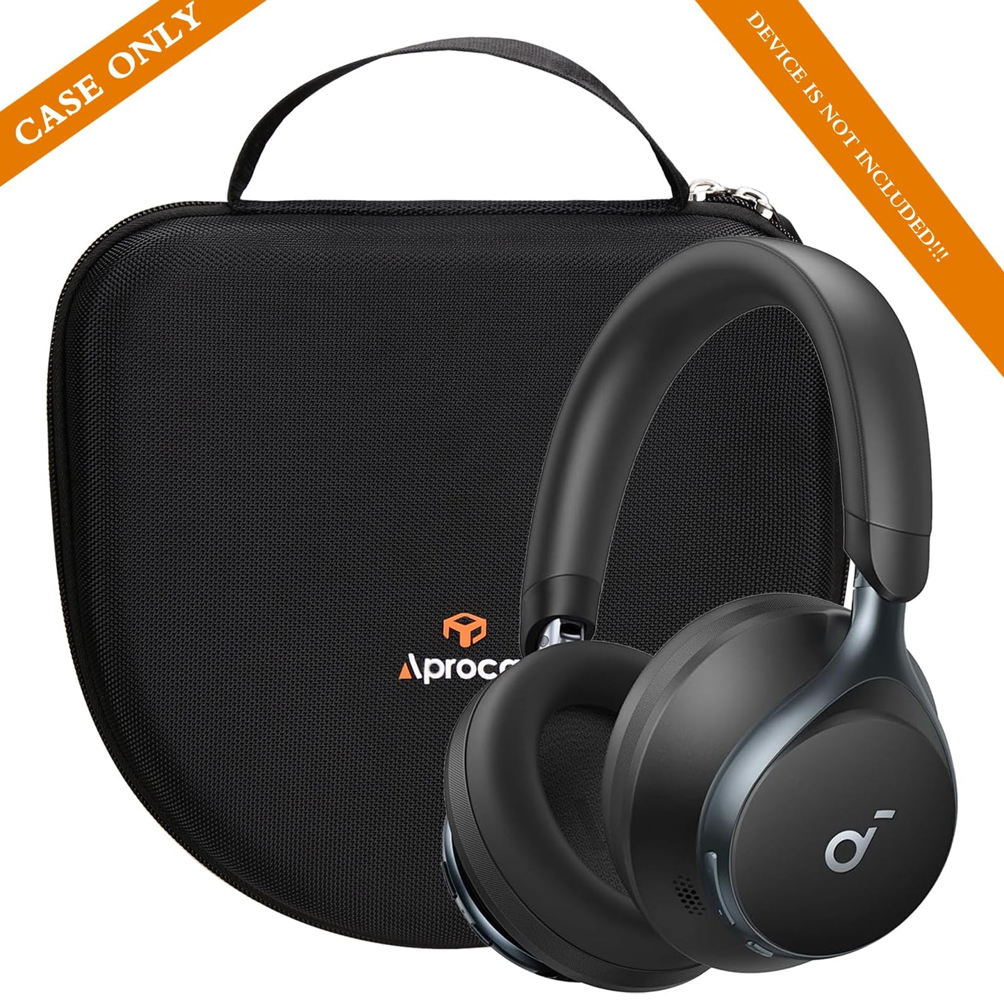 Aproca Case Compatible with Anker Soundcore Space One Active Noise Cancelling Headphones, Portable Hard Storage Bag for Accessories (Case Only)