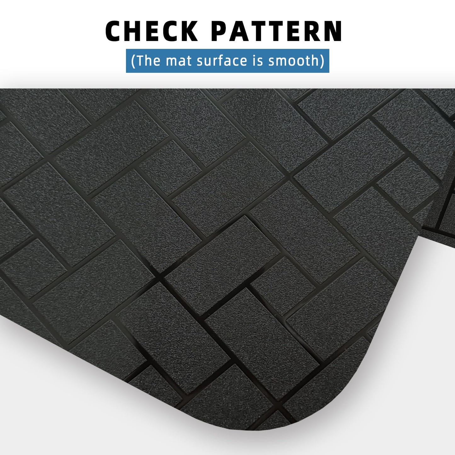 Office Chair Mat for Hard Floor, 63"x51" Large Computer Chair Mat, Multi-Purpose Desk Floor Protector for Work, Home, Gaming
