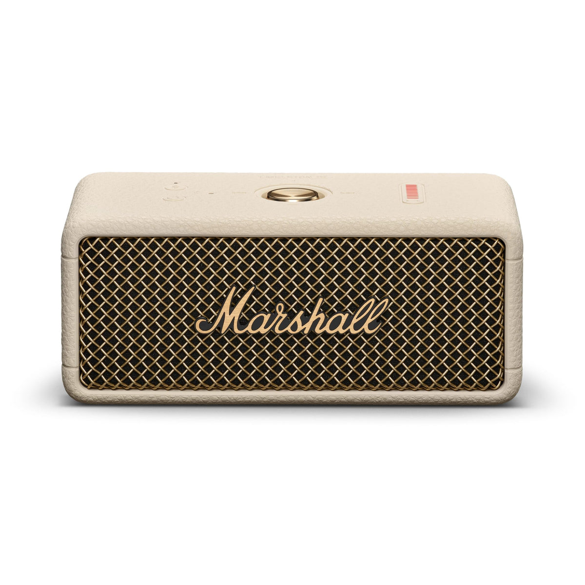 Marshall Emberton III Portable Bluetooth Speaker - Rugged Waterproof IP67 Design | Loud Stereo Sound, Deep Bass with 32+ Hr Playtime | Compact and Wireless for Travel and Outdoors - Cream