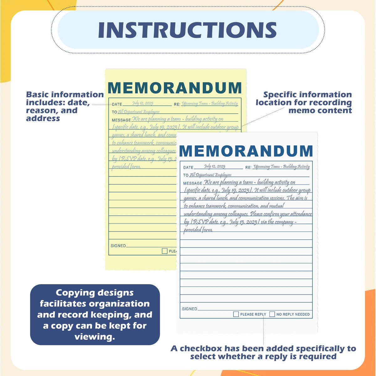 LKTHSEEK Memorandum Forms Book 200 Sets Carbonless 2-Part Duplicate Memo Book 8.5x11 Inches Spiral Bound With Tear Off Line Suitable For Office Or School