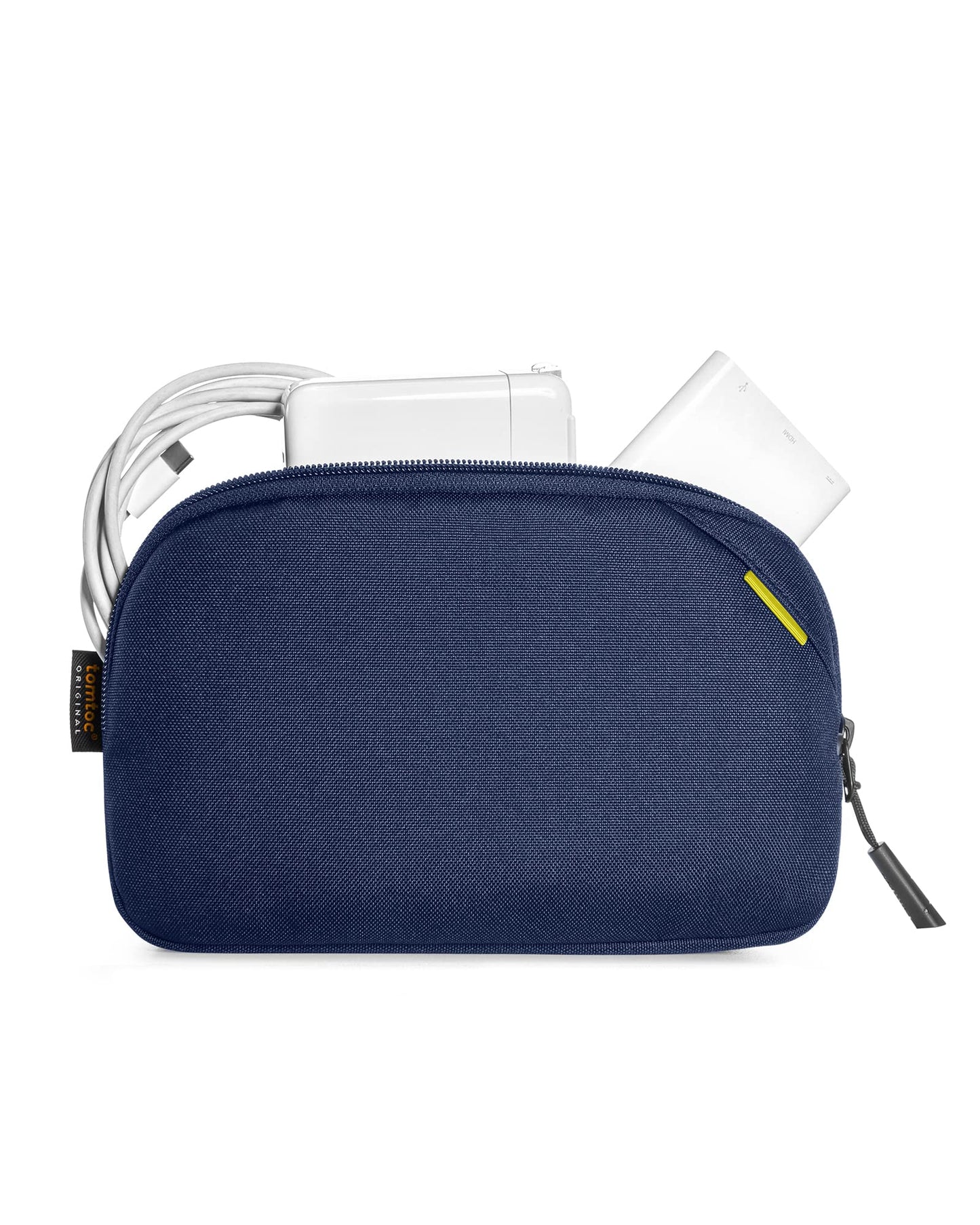 tomtoc Recycled Portable Storage Pouch Bag Case Accessories Organizer Compatible with MacBook Laptop Charger, Mouse, Cables and Hard Drive, Also for Smart Phone Accessories and Personal Items