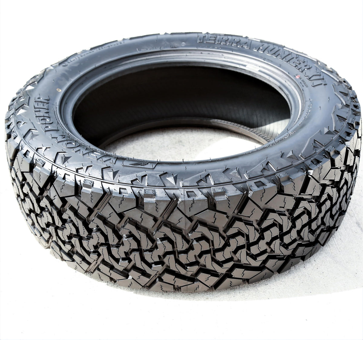 Venom Power Terra Hunter X/T XT All-Terrain Mud Light Truck Radial Tire-LT285/55R20 285/55/20 285/55-20 122/119S Load Range E LRE 10-Ply BSW Black Side Wall