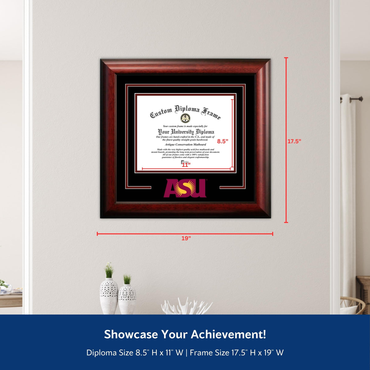 Campus Images Arizona State University Sun Devils Spirit Diploma Frame