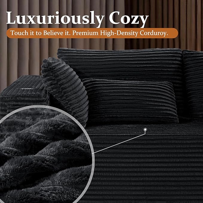 37" Cloud Sectional Couch Ottoman