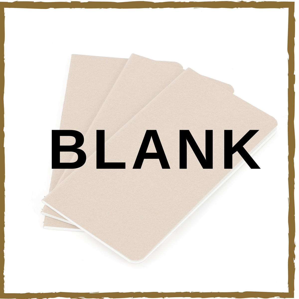 Wanderings Blank Regular Size Travelers Notebook Inserts | 4.25" x 8.25"/11cm x 21cm | 100 gsm Paper | 3 Hand-Stitched Booklets/180 Pages | Travelers Notebook Refills for Journals, Diaries, Planners