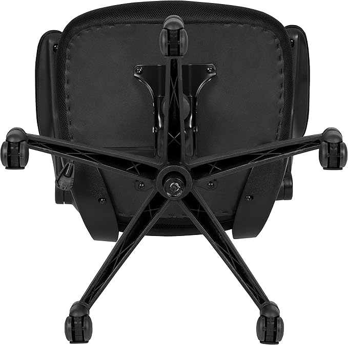 Flash Furniture Set of 4 Mid-Back Swivel Ergonomic Task Office Chairs