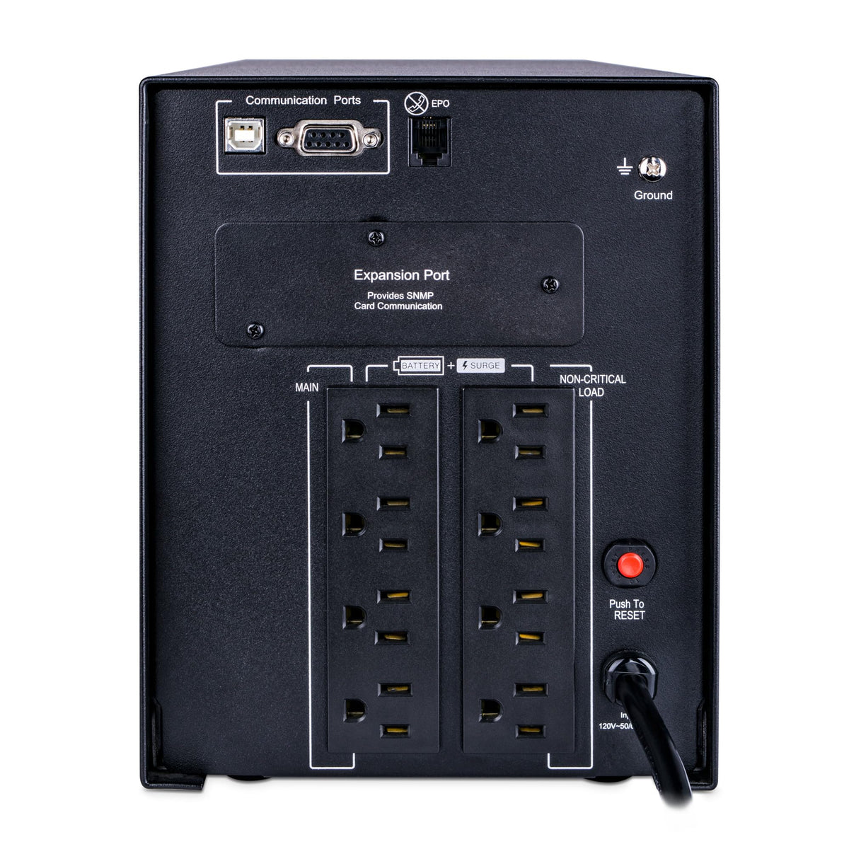 CyberPower PR1500LCD Smart App Sinewave UPS System, 1500VA/1500W, 8 Outlets, AVR, Mini-Tower