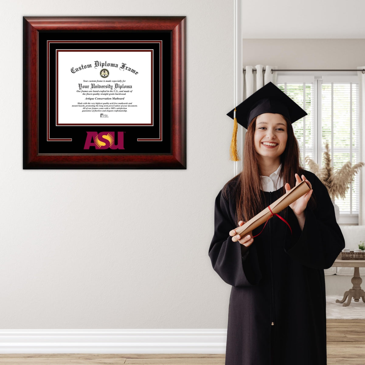 Campus Images Arizona State University Sun Devils Spirit Diploma Frame