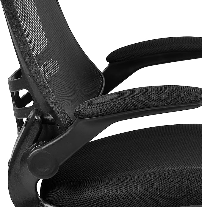 Flash Furniture Set of 4 Mid-Back Swivel Ergonomic Task Office Chairs