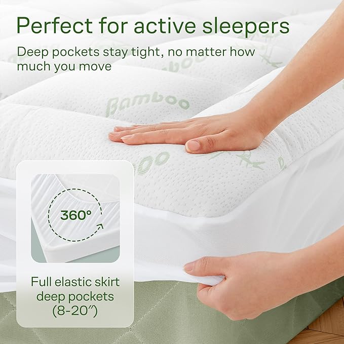 Niagara Sleep Solution Ultra Soft Queen RV Size Mattress Topper