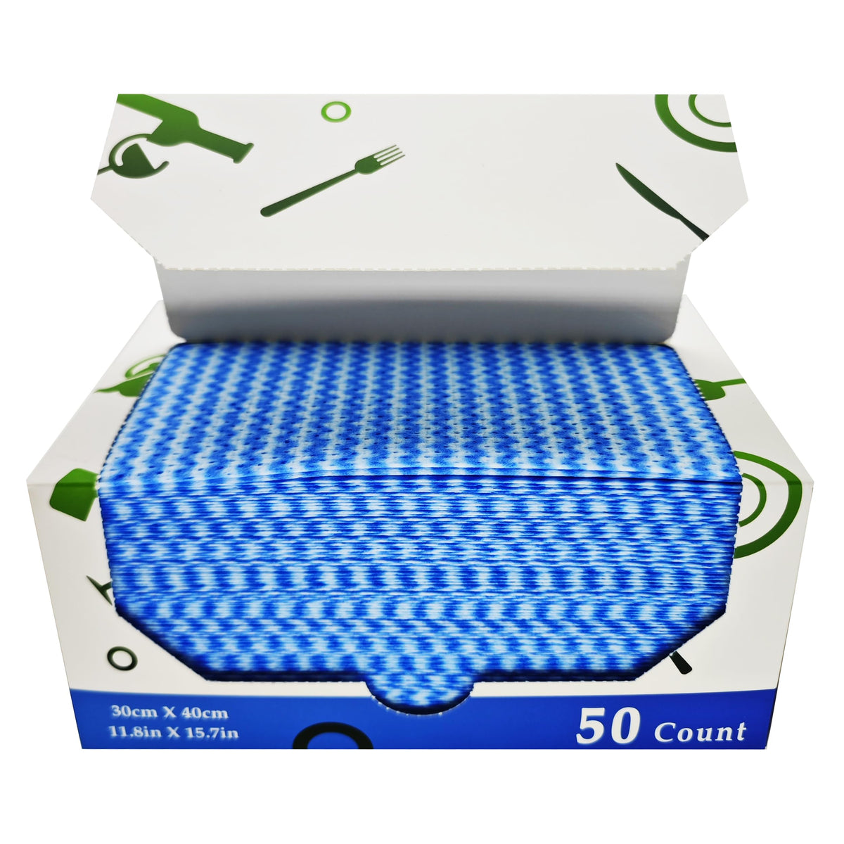 Atitifope Reusable Cleaning Cloths,50 Count,Thickened Heavy Duty Wipes for Kitchen,Bathroom,Car-Multi-Purpose Cleaning Towels