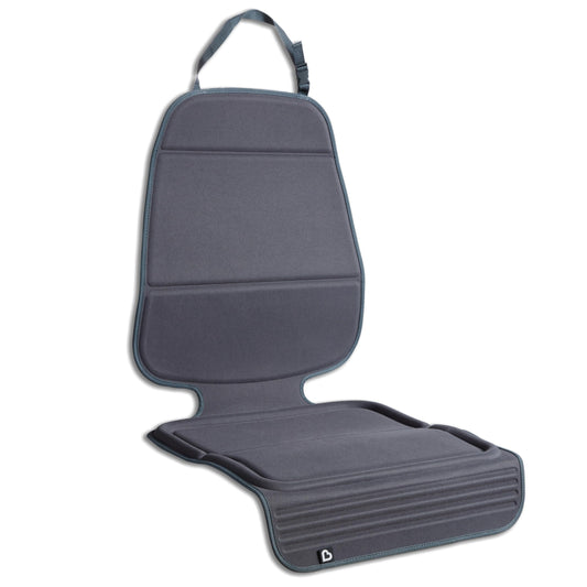Munchkin Child Car Seat Protector, Elite Seat Guardian with Grime Guard Fabric, Dark Grey