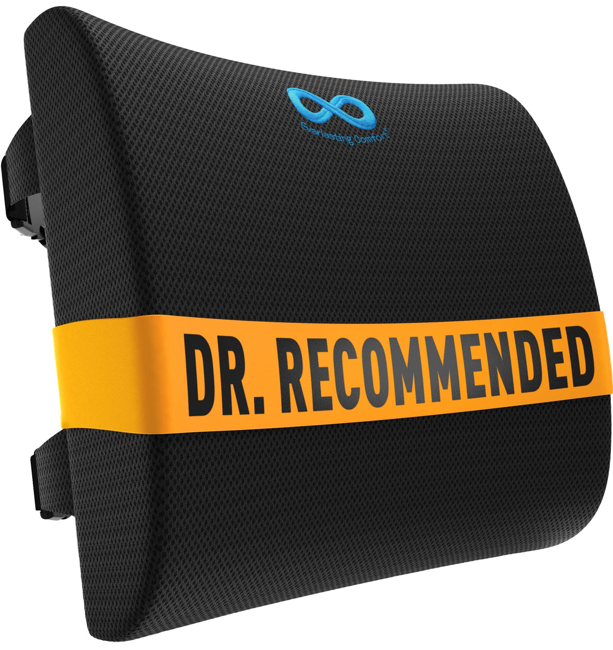 Everlasting Comfort The Original Lumbar Support Pillow for Office Chair - Improves Posture, Promotes Back Pain Relief - Superior Back Support for Gaming and Desk Chairs - Lumbar Pillow for Car, Couch