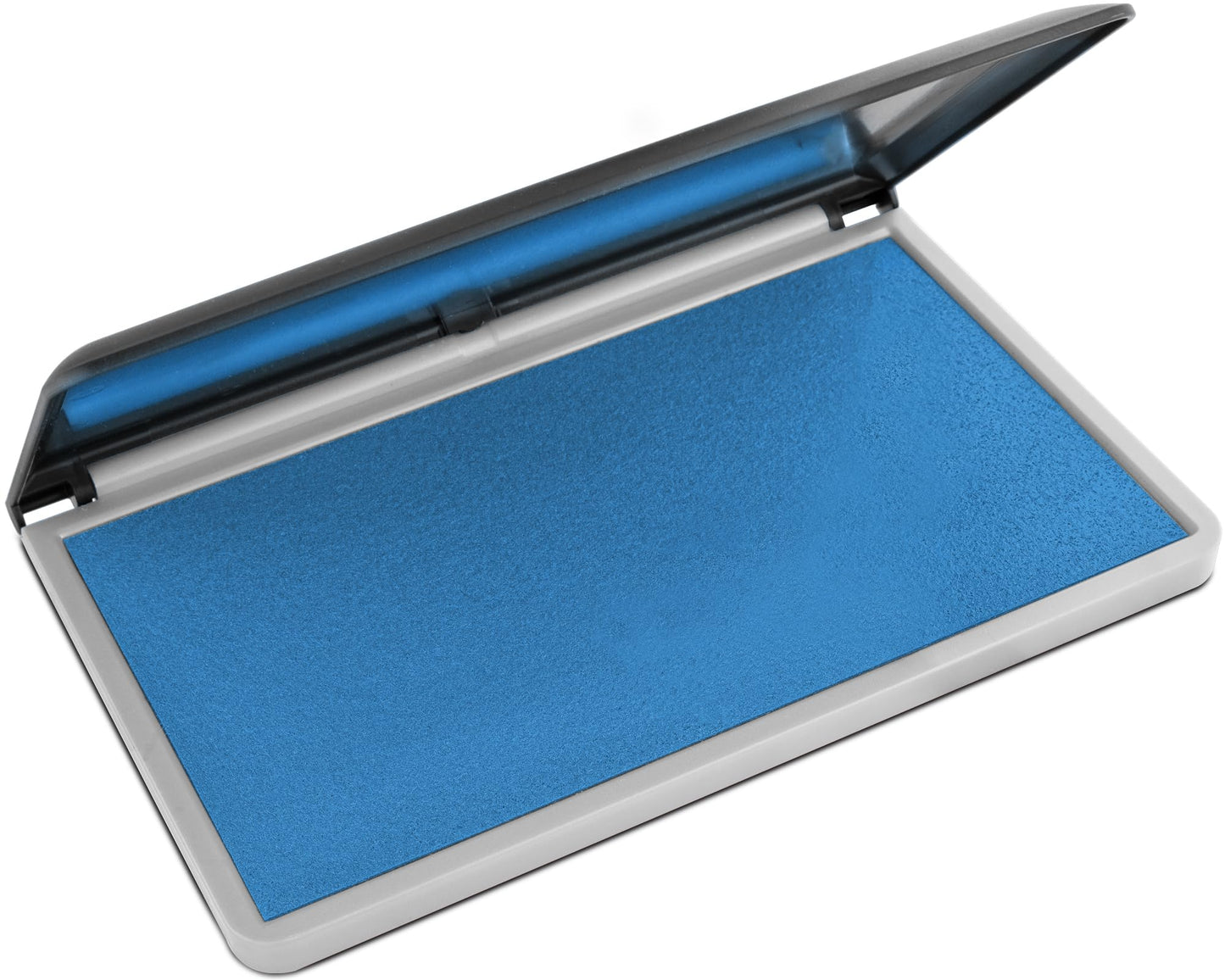 MaxMark Large Premium Sky Blue Ink Stamp Pad - 3.5" x 6.25" - Quality Felt Pad