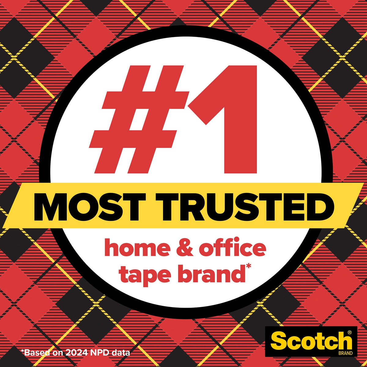 Scotch Transparent Tape, Versatile, Clear Tape Engineered for Office and Home Use, 3/4 x 850 Inches, 4 Dispensered Rolls