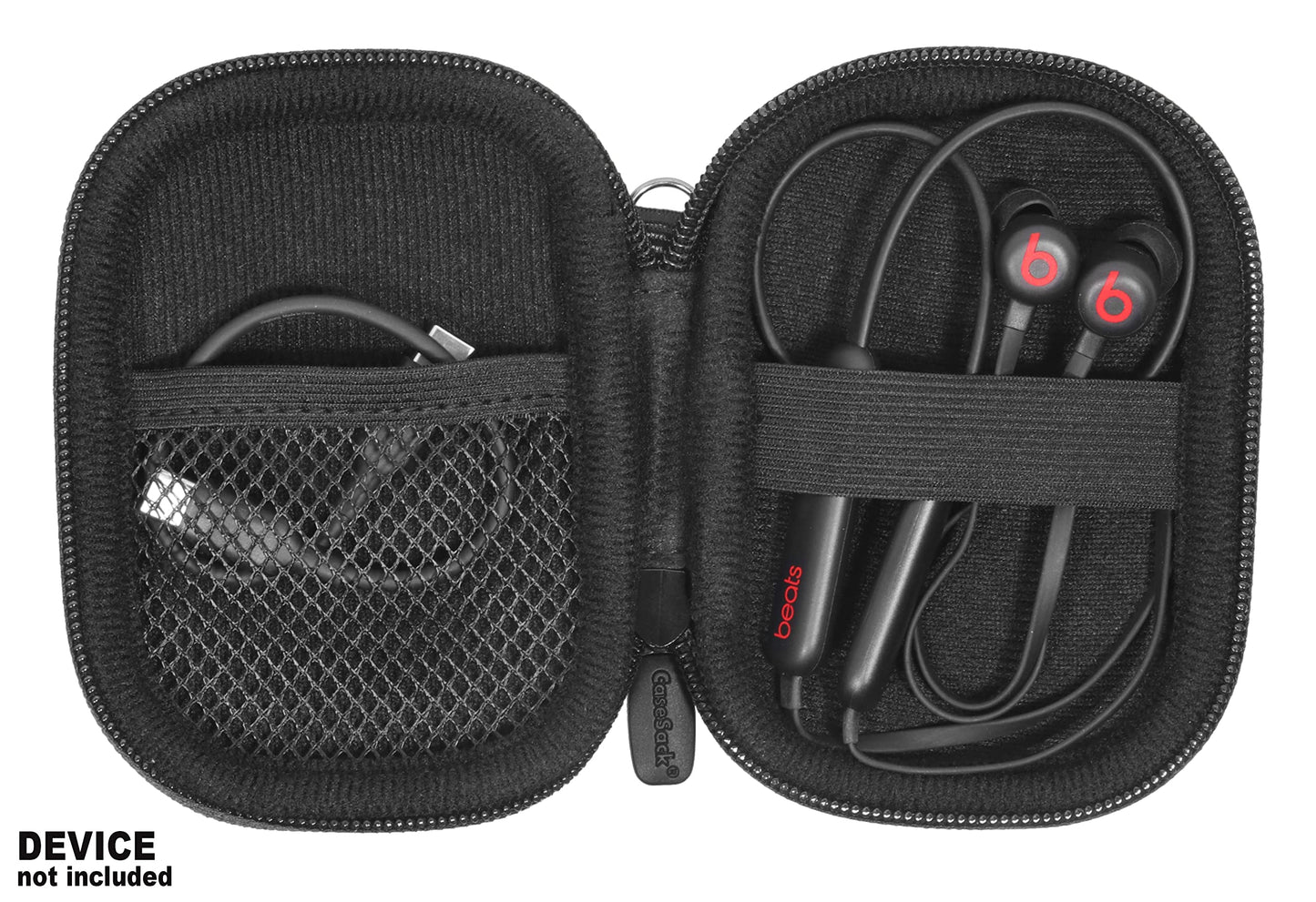 CaseSack case for Beats Flex Wireless Earbuds. Also for Powerbeats High-Performance Earbuds.