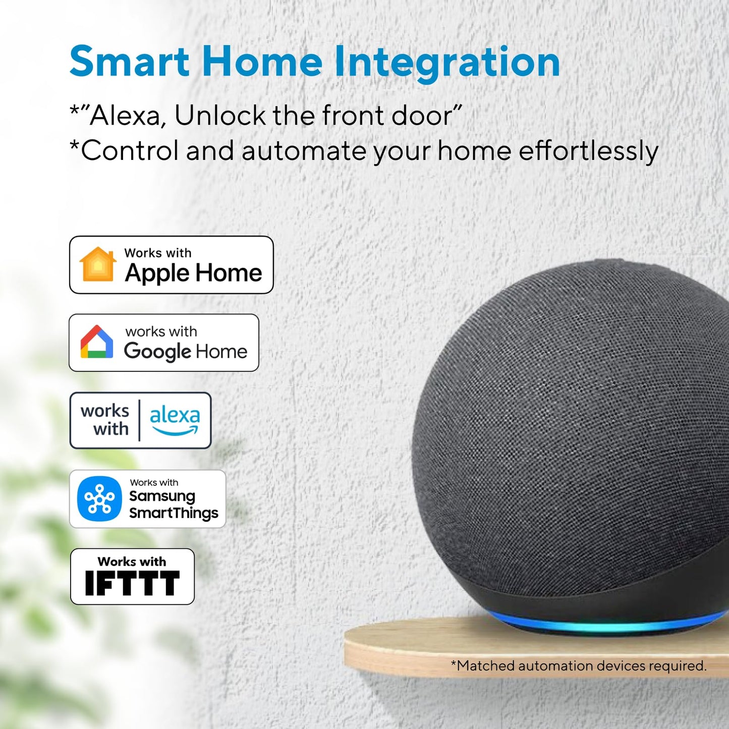 ULTRALOQ Bolt NFC Smart Lock, Tap to Unlock with Apple Home Key and Android NFC, Built-in WiFi Deadbolt, App Remote Control, Auto Lock, Works with Apple HomeKit, Alexa, Google, BHMA Certified