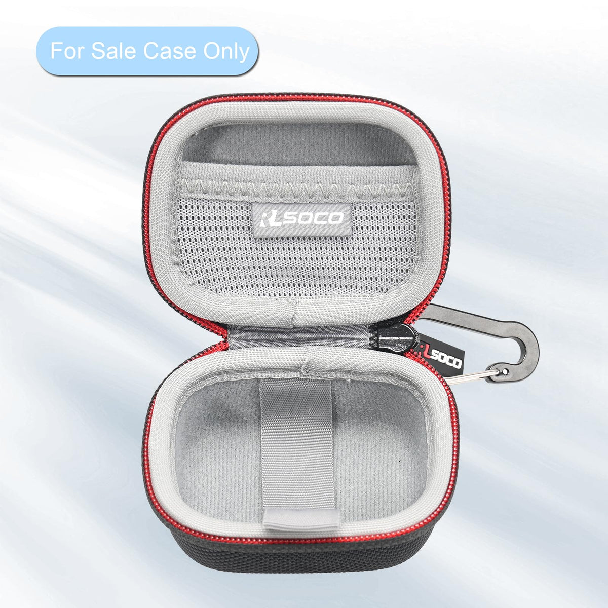 RLSOCO Hard Case for Huawei FreeBuds Pro 5 Wireless Earbuds | Shockproof, Dustproof, Water-Resistant Storage Pouch, with Sturdy Metal Hook (Case Only)