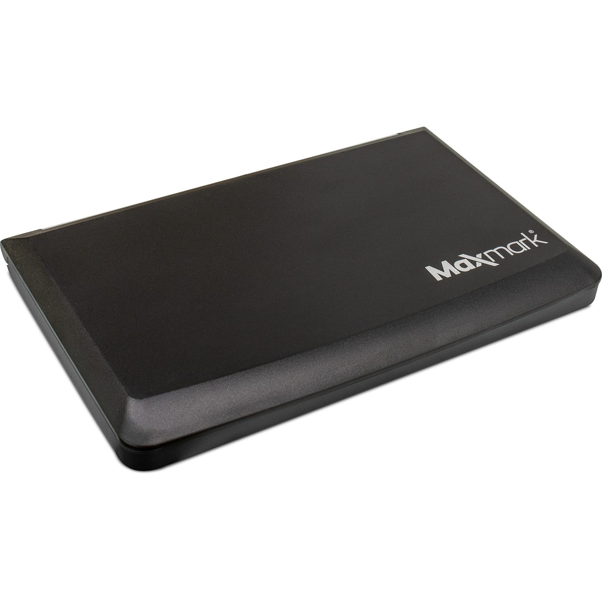 MaxMark Large Premium Black Ink Stamp Pad - 3.5" x 6.25" - Quality Felt Pad