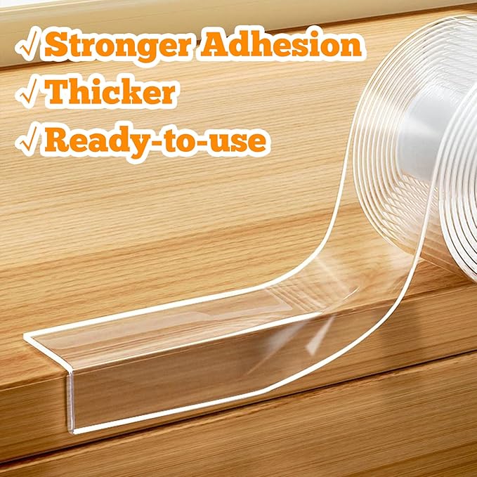 2 Rolls Clear Soft Corner Protectors