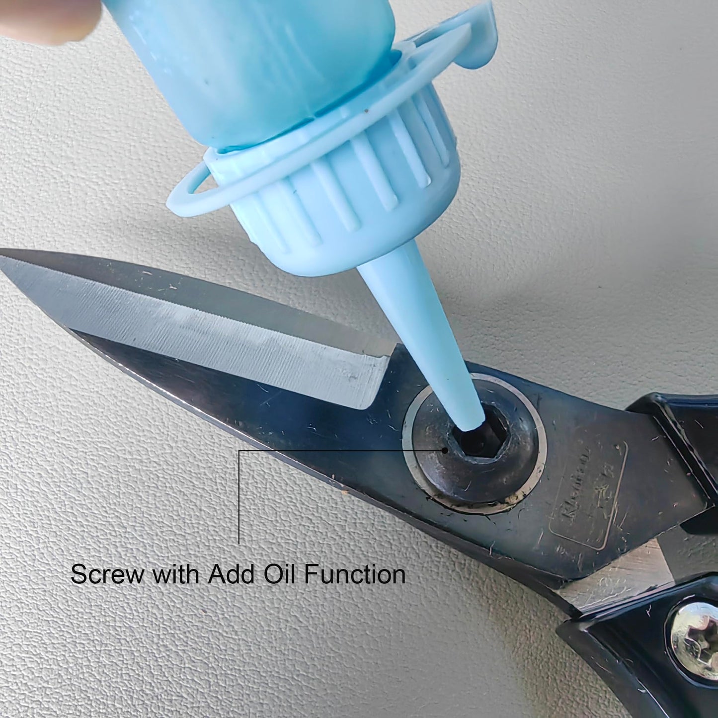 Sharp Leather Scissors - All Purpose, Professional Fabric Scissors with Micro Serrate Blade, Large Handle, Ideal for Sewing and Cutting