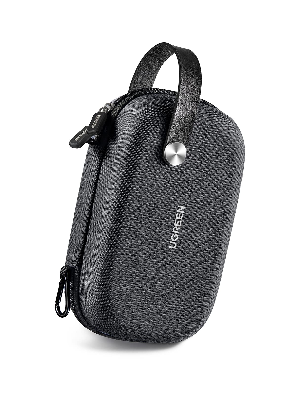 UGREEN Electronics Organizer Travel Case Cable Organizer Bag Waterproof Portable Storage Pouch for Charger, Cables, USB Flash Drive, Power Bank, Memory Card, Travel Accessories Black