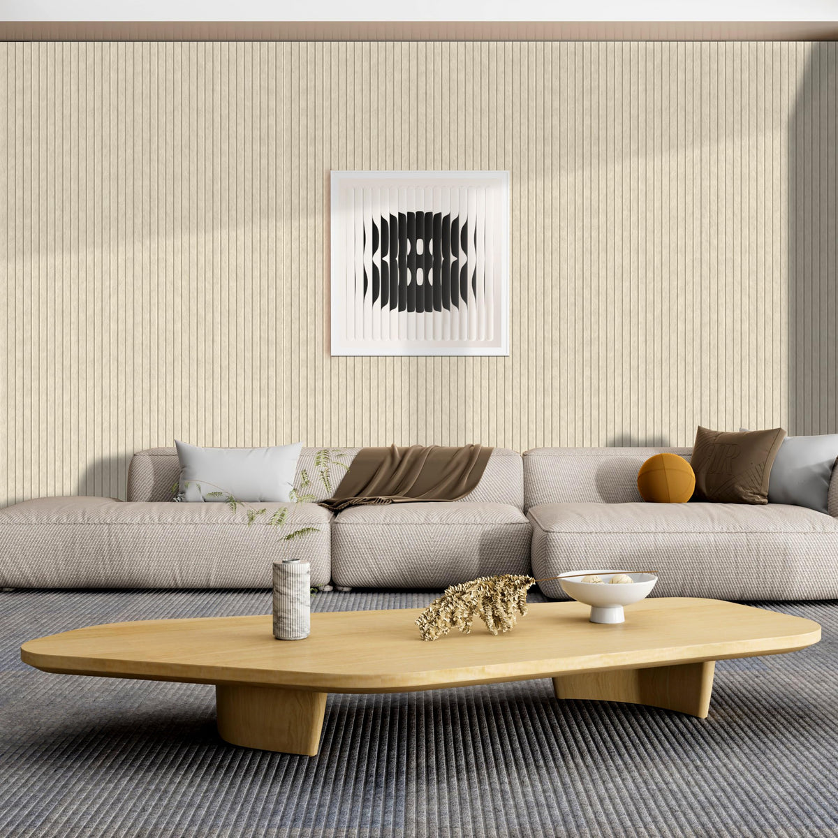 10 Pack Large Acoustic Panels, 47.2 x 23.6 x 0.35 Inch Sound Proof Foam Panels for Walls，Premium Noise Dampening Panels,Sound Panels for Media Room, Office and Studio,Camel