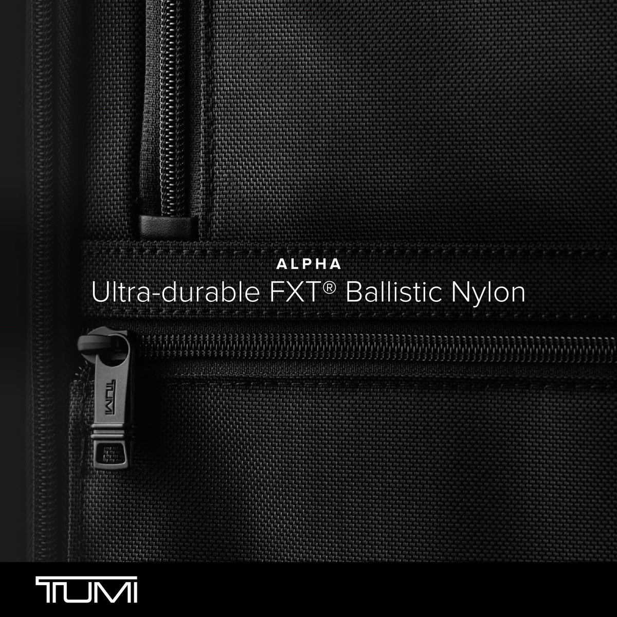 TUMI - Alpha Electronic Cord Pouch - Slim Zip Entry Travel Tech and Cable, Charger and Small Accessory Organizer - Black