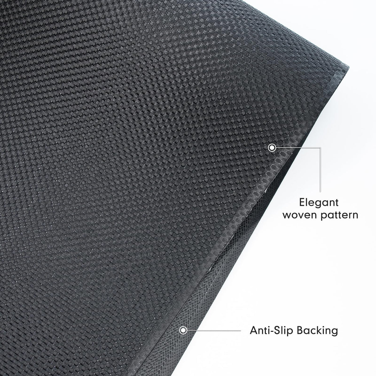 Sycoodeal Chair Mat,36" x 48" Office Chair Mat for Hardwood and Tile Floor, Heavy Duty Floor Protector for Rolling Chairs,Non-Slip,Computer Mat for Home Office(Black)