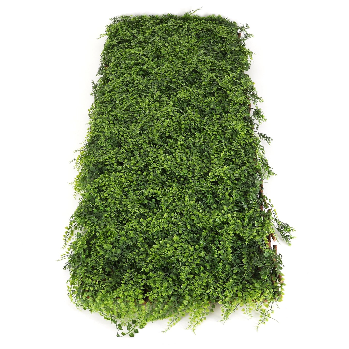 3rd Street Inn™ Leaf Trellis - Bamboo Greenery Panel - Boxwood and Ivy Privacy Fence Substitute - DIY Flexible Fencing (1, Juniper)