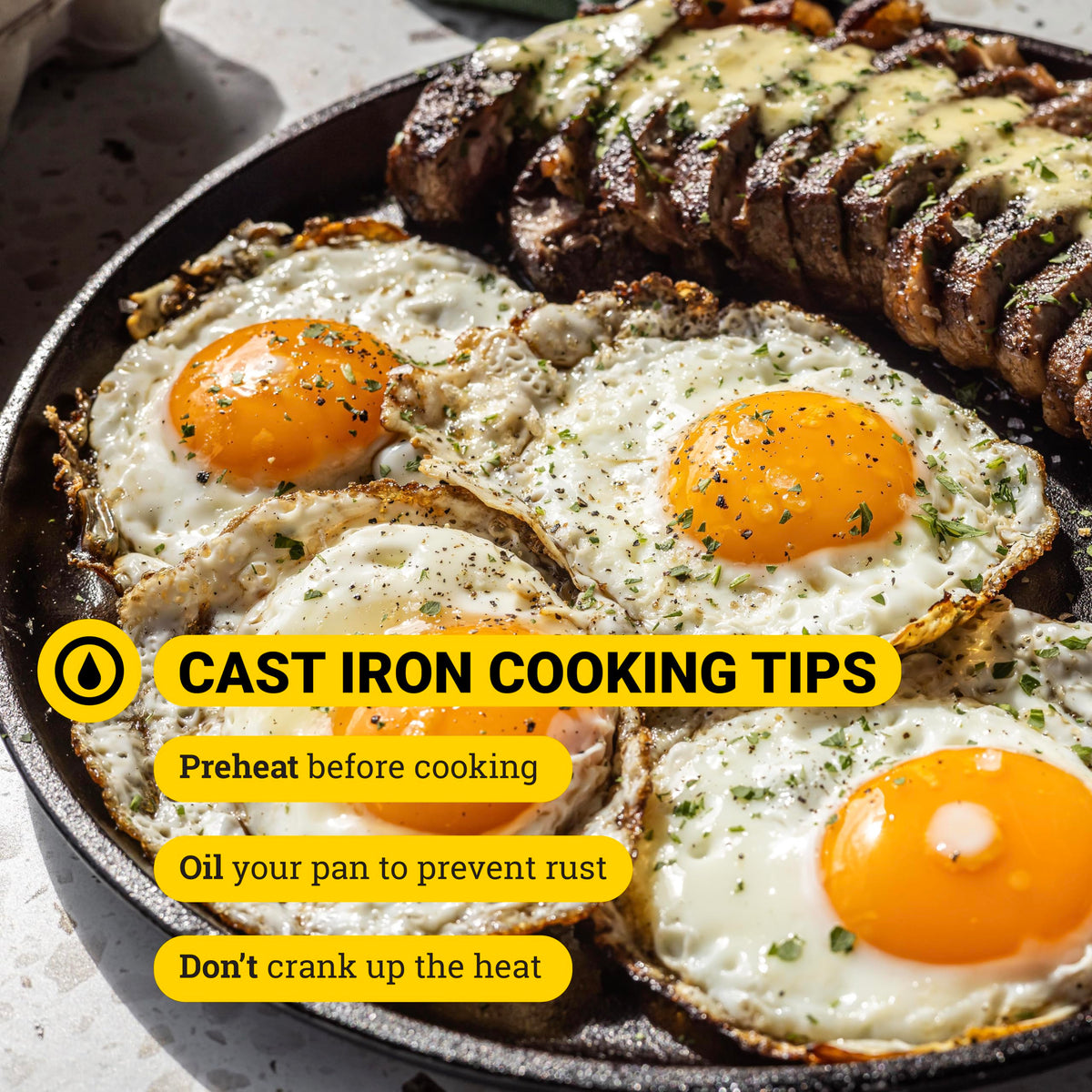 Lodge Round Seasoned Cast Iron Griddle - Round-Shaped, Pre-Seasoned Iron Griddle Pan - Non-Toxic, PFAS-Free Cookware - Compatible with Stovetop, Oven, Grill, or Campfire - 10.5 Inches