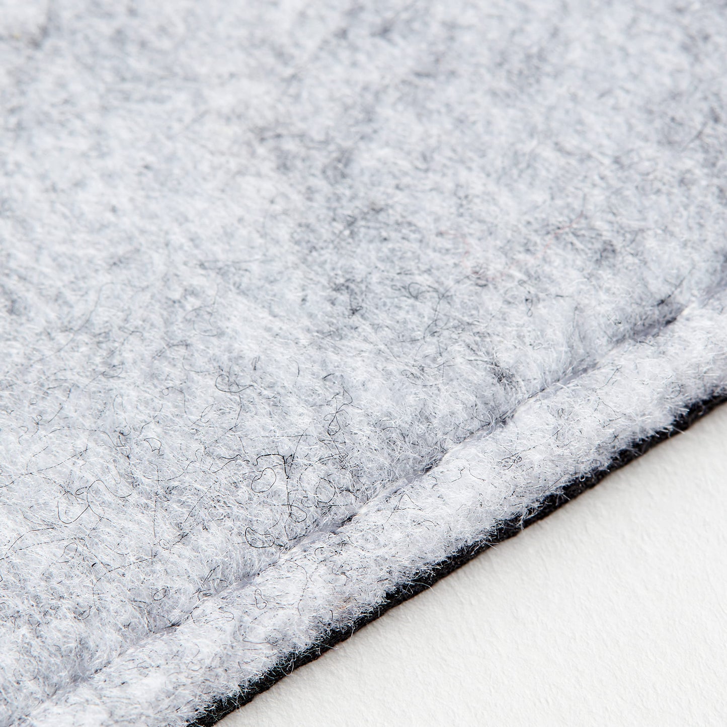 Wolvende Premium Felt Desk Mat | Small 12" x 27.5" | Multifunctional Desk Pad for Home Office | Light Gray
