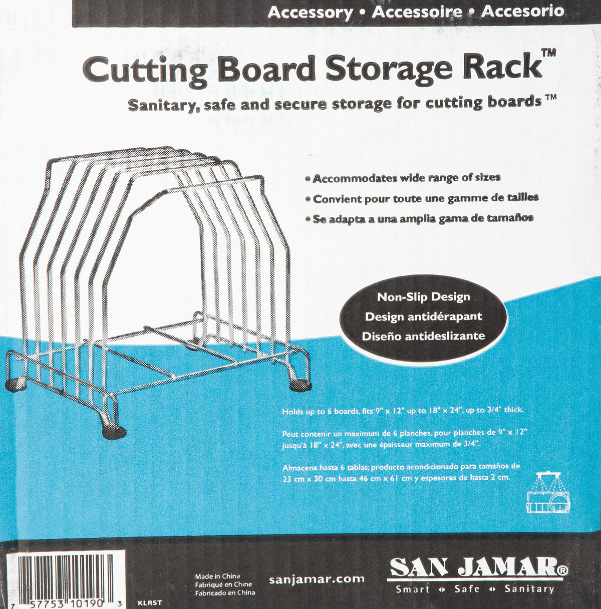 San Jamar KLRST Kolor-Cut Storage Stand
