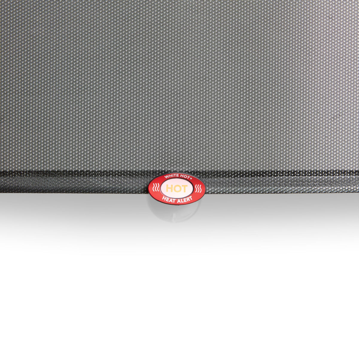 Munchkin Brica Sun Safety Car Window Shade with Heat Alert, Helps Block UVA/UVB Rays, 2 Pack, Black